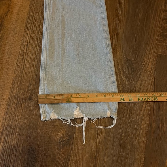 Light Blue Distressed Zara denim - Picture 10 of 12